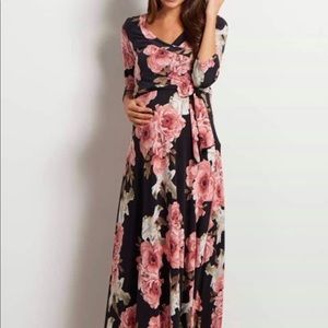 Pink Blush Maternity Dress